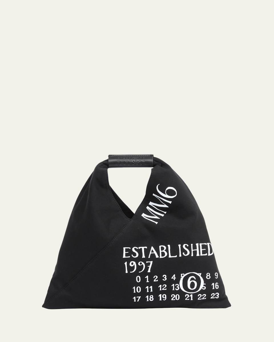 Mini Classic Japanese Established-Print Top-Handle Bag